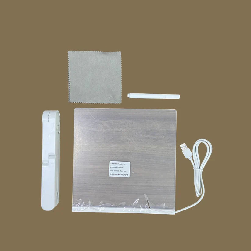 Tablette d’écriture LED