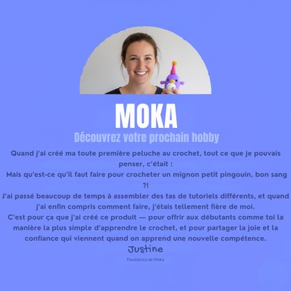 Kit de crochet "Fred le Dinosaure"