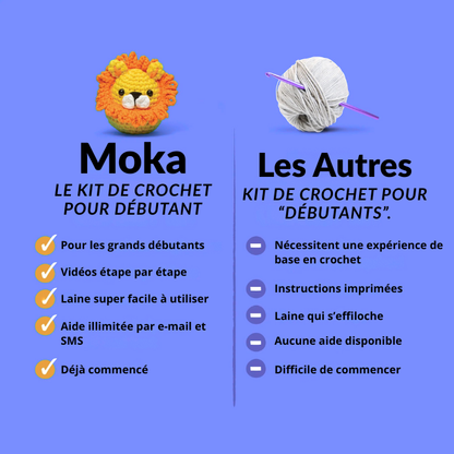 Kit de crochet "Fred le Dinosaure"