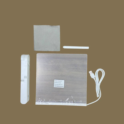 Tablette d’écriture LED